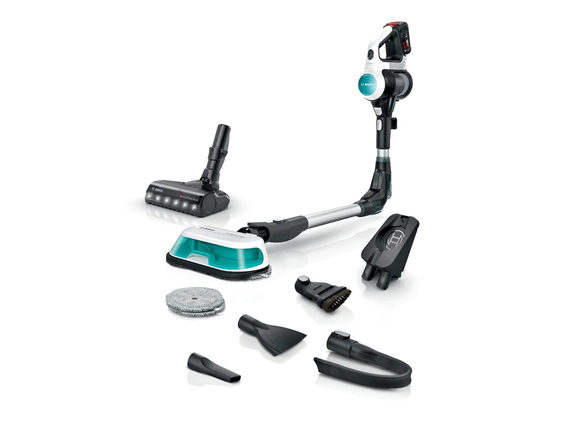 Aspirador Vertical BOSCH BCS71HYG4 Unlimited 7 ProHygienic (18V — 40 min)