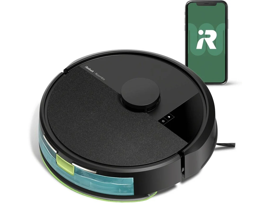 Aspirador Robô iRobot Roomba 105 Combo (120 min — Preto)